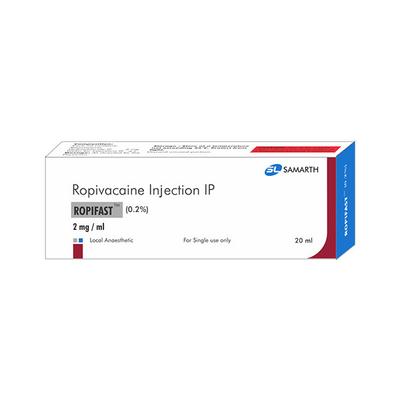 Ropifast 2mg Injection 20ml - Anaesthesia - Local-Ana