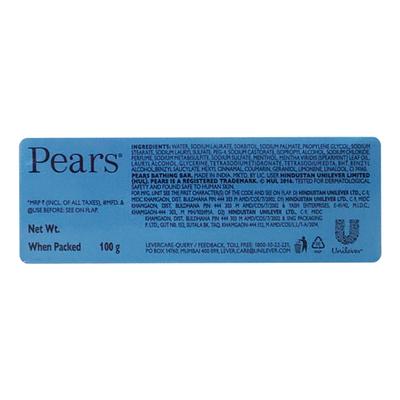 Pears Soft & Fresh Soap Bar 100 gm - Soaps