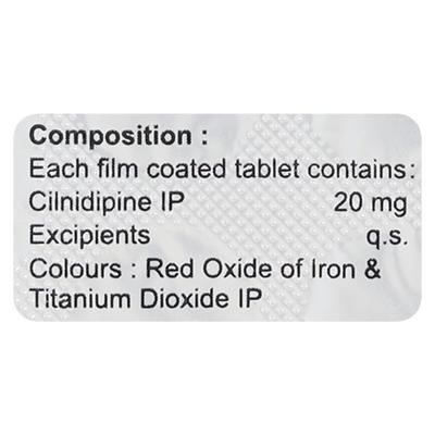 CINOD 20 Tablet 20's - Hypertension-Cal