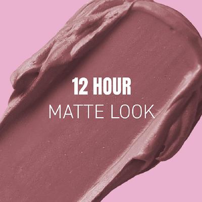 Elle 18 Color Pop Matte Lip Color, W12, Mauve Date 4.3 gm - Lipsticks