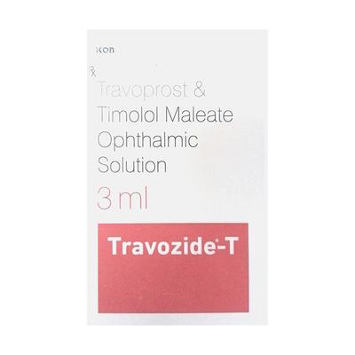 TRAVOZIDE T Ophthalmic Solution 3ml - Glaucoma-Ant