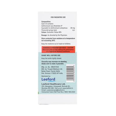 AZIFORD 100 Oral Suspension 30ml - Bacterial Infections-Mac