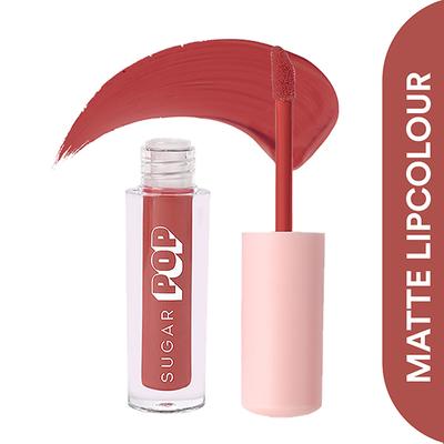 SUGAR POP Matte Lipcolour - 12 Rust 1.6 ml - Liquid Lipsticks