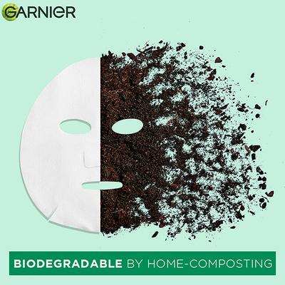 Garnier Skin Naturals, Green, Face Serum Sheet Mask (Green) 32 Gm - Masks & Peels