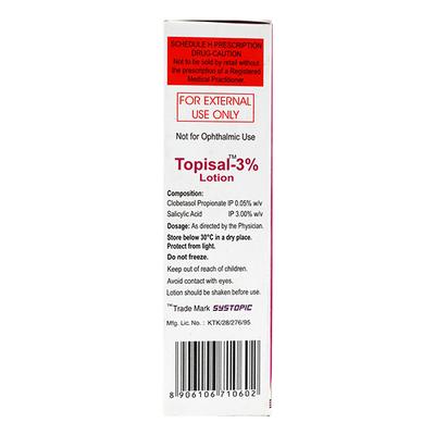 Topisal 3% Lotion 30ml - Skin Infections-Toc