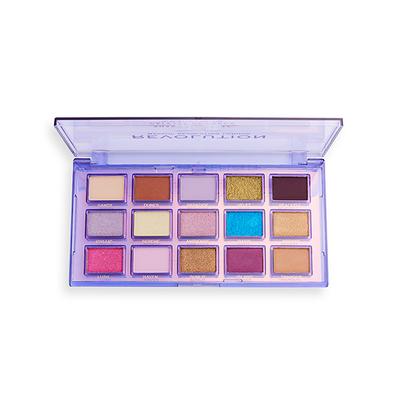 Makeup Revolution Reflective Eyeshadow Palette - Ultra Violet 11.25 gm - Face Palettes
