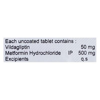 VILDASEL M Tablet 15's - Diabetes-Ant