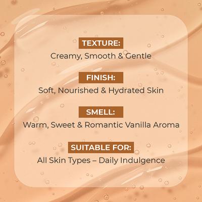 The Love Co. Warm Vanilla Shower Gel 100 ml - Shower Gels & Body Wash