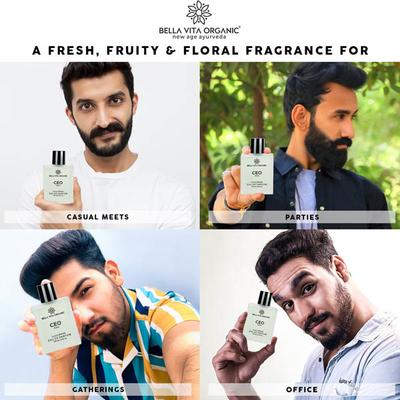 Bella Vita Organic Ceo Men Perfume Office Wear 100 ml - Men Perfumes (Edt/Edp)