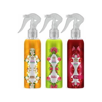 St. John Rose & Lily Room Freshener 250 ml + Eucalyptus & Lemongrass Room Freshener 250 ml + Jasmine & Sandalwood Room Freshener 250 ml - Men Deodorants/Roll-Ons