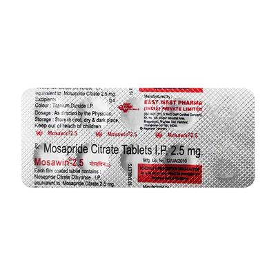 Mosawin 2.5mg Tablet 10'S - Ulcerative Colitis/Bowel Inflammatory Disease-GIT