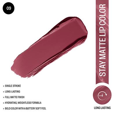 Insight Cosmetics Stay Matte Lipcolor - Happy Place 3 gm - Liquid Lipsticks