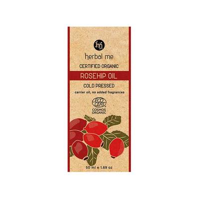 HM Herbal Me 100% Organic Rosehip Oil 50ml - Essential Oils