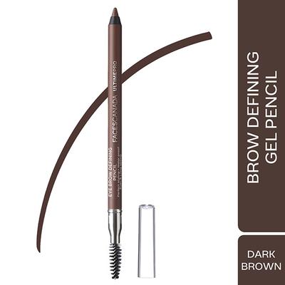 Faces Canada Ultime Pro Eyebrow Defining Pencil - Dark Brown 02, 1.2gm - Eyebrow Pencils & Enhancers