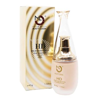 Matt Look High Definition Foundation Clean with Nude Feeling, White Pearl 45 gm - Foundation