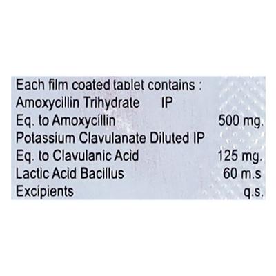 AMCLOV LB 625 Tablet 6's - Bacterial Infections-Pen