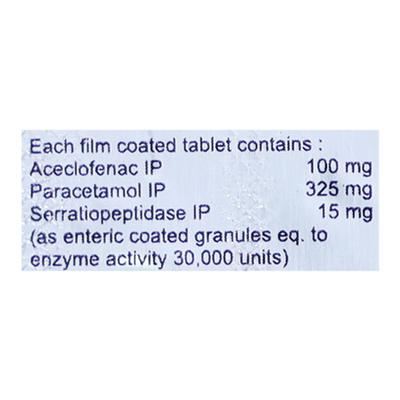 ELDOLOR SP Tablet 10's - Pain relief-Nsa