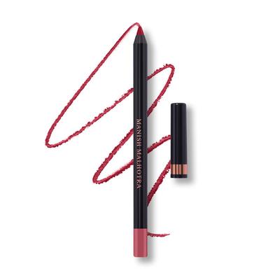 Manish Malhotra Beauty By MyGlamm Lip Liner and Filler -Fierce Red 1.2 gm - Lip Liners