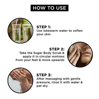 Bryan & Candy Lion Series Sugar Body Scrub 100 gm - Scrubs & Exfoliants