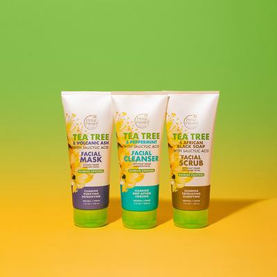Petal Fresh Tea Tree Blemish Control Facial Cleanser With Salicylic Acid 200 ml - Scrubs & Exfoliants