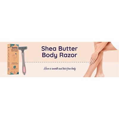 Sanfe Shea Butter Body Razor 3's - Hair Removal Accessories