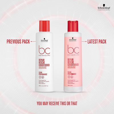 Schwarzkopf Professional Bonacure Repair Rescue Conditioner with Arginine,with Vegan Keratin 200 ml - Conditioners