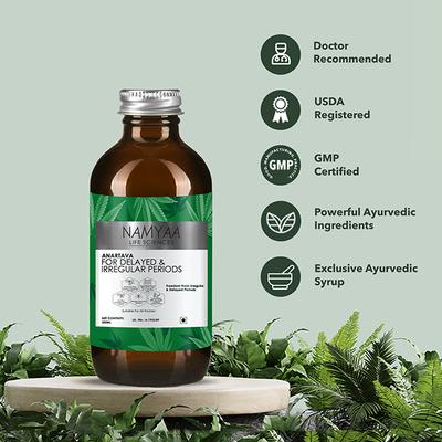 Namyaa Anartava -For Delayed and Irregular Periods 200 ml - Others