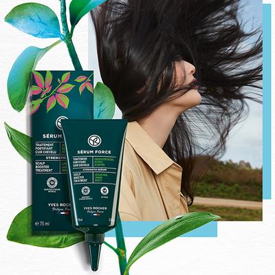 Yves Rocher Anti Hairloss Scalp Booster Treatment Strength Serum 75 ml - Hair Serums