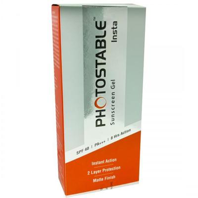 PHOTOSTABLE INSTA SPF 40 PA+++ MATTE FINISH Sunscreen Gel 50gm - Dry Skin-Emo