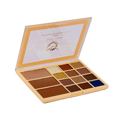 Matt Look MK-24, 15 in 1 Baked Highlighter & Eyeshadow Palette, - 03 33.6gm - Face Palettes