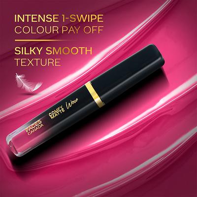 Faces Canada Comfy Matte Wow Liquid Lipstick - Fuschia Fun 06 3.8 ml - Liquid Lipsticks