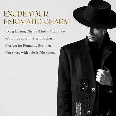 Nisara Men of The Night Perfume Long-Lasting Fragrance Chypre Musky Eau De Parfum 50 ml - Men Perfumes (Edt/Edp)