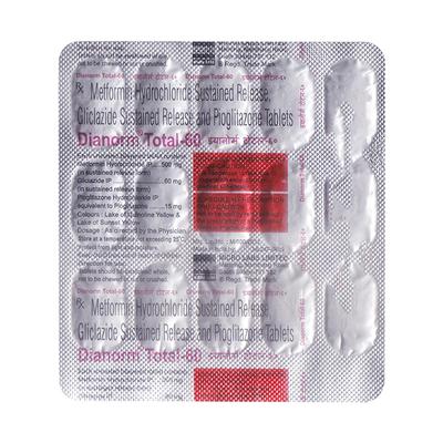 DIANORM TOTAL 60 Tablet 15's - Diabetes-Ant
