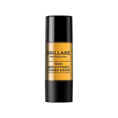 Brillare Professional Skin Brightening Power Drops, Natural Face Serum, Rosehip and Sandalwood 15 ml - Face Serum