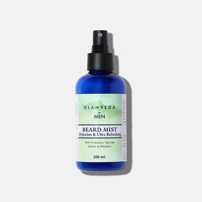 Glamveda Men Beard Mist Hydrating and Ultra Refreshing Beard Spray 200 ml - Face Mists
