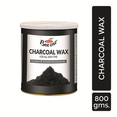 Bee One Charcoal Milky Wax 800 gm - Shaving & Hair Removal