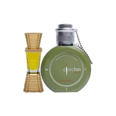 Ajmal Selfie Concentrated Perfume Oil Woody Aromatic And Maryaj Direction West EDP Green Spicy Perfume 110 ml - Men Perfumes (Edt/Edp)