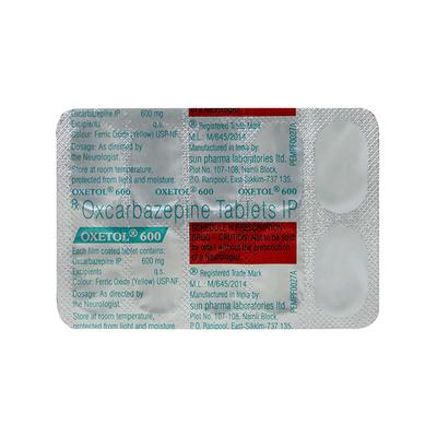 Oxetol 600mg Tablet 10'S - Epilepsy/Convulsion-Ant