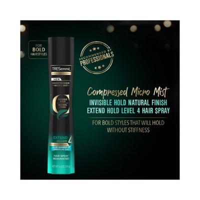 Tresemme Compressed Micro Mist Extend Hold Level 4 Hair Spray Reinvented 155gm - Hair Sprays & Mists