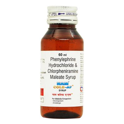 NAM COLD AF PLUS Syrup 60ml - Cough And Cold-Cou