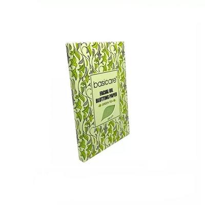 Basicare Facial Oil Blotting Paper,Green Tea, (pack of 200) 1's - Facial Wipes & Tissues