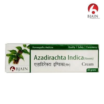 Bjain Azadirachta Indica (Neem) Cream 30 gm - Personal Care(Homeopathy)