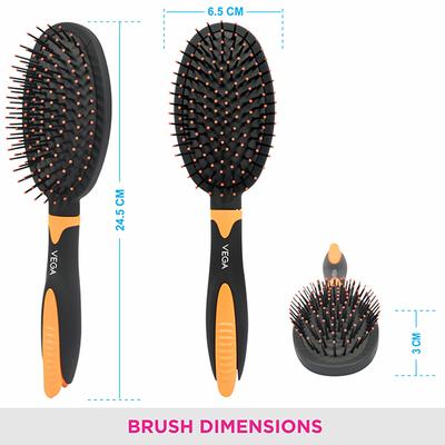 Vega Cushion Brush (E20 - CB) 138 gm - Hair Brushes