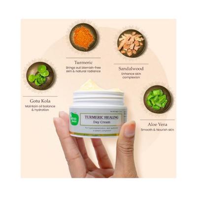 Mother Sparsh Non-Sticky & Lightweight Healing Day Cream For Dark Spots 40 gm - Day Cream