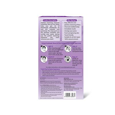 HipHop Skincare Chin Nose Forehead Strips 12 Strips 12's - Masks & Peels
