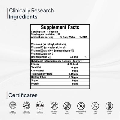 Miduty Vitamin ADK Capsule 30's - Multi-Vitamins