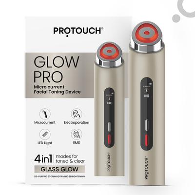 Protouch Glow Pro - Microcurrent Facial Toning Device - Etoupe 1's - Massagers