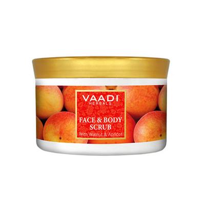 Face And Body Scrub With Walnut And Apricot 500 gm - Face Scrubs