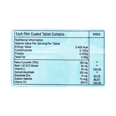 CURCON CZS Tablet 10's - Supplements-Vam