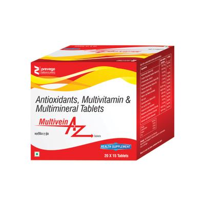 MULTIVEIN AZ Tablet 15's - Supplements-Vam
